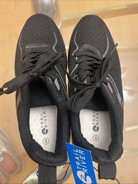 NWT~ Black Athletic Sneakers